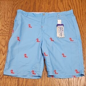 NWT! Mens Ole Miss Ovation Game Changer Classic Shorts Size 40